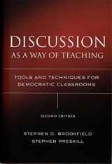 9780787978082-0787978086-Discussion As a Way of Teaching: Tools And Techniques for Democratic Classrooms