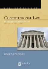 9781543857597-1543857590-Constitutional Law: Principles and Polices (Aspen Treatise)