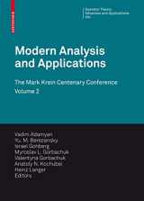 9783764399207-3764399201-Modern Analysis and Applications: The Mark Krein Centenary Conference - Volume 2: Differential Operators and Mechanics (Operator Theory: Advances and Applications, 191)