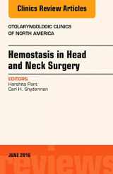 9780323402606-0323402607-Hemostasis in Head and Neck Surgery, An Issue of Otolaryngologic Clinics of North America (Volume 49-3) (The Clinics: Surgery, Volume 49-3)