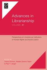 9781786350589-1786350580-Perspectives on Libraries as Institutions of Human Rights and Social Justice (Advances in Librarianship, 41)