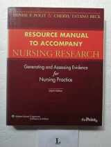9780781770521-0781770521-Resource Manual to Accompany Nursing Research (Point (Lippincott Williams & Wilkins))
