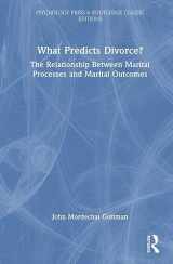 9781032539386-1032539380-What Predicts Divorce? (Psychology Press & Routledge Classic Editions)