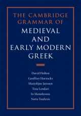9780521195294-0521195292-The Cambridge Grammar of Medieval and Early Modern Greek 4 Volume Hardback Set