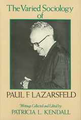 9780231051224-0231051220-The Varied Sociology of Paul F. Lazarsfeld