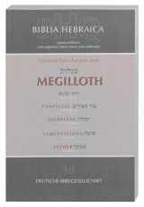 9781598561821-1598561820-Biblia Hebraica Quinta: General Introduction and Megilloth (Deutsche Bibelgesellschaft) (Hebrew Edition)