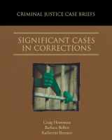 9780195330502-0195330501-Significant Cases in Corrections (Criminal Justice Case Briefs)