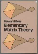 9780486639468-0486639460-Elementary Matrix Theory (Dover Books on Mathematics)