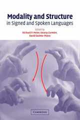 9780521112581-0521112583-Modality and Structure in Signed and Spoken Languages