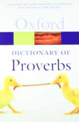 9780199539536-0199539537-A Dictionary of Proverbs (Oxford Quick Reference)