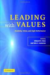 9780521866866-0521866863-Leading With Values: Positivity, Virtue And High Performance