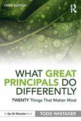 9780367344672-036734467X-What Great Principals Do Differently: Twenty Things That Matter Most