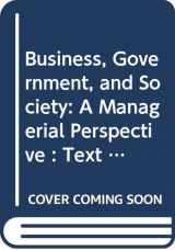 9780070612266-0070612269-Business, Government, and Society: A Managerial Perspective : Text and Cases (Mcgraw-Hill Series in Management)