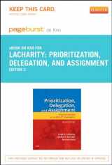 9780323169813-0323169813-Prioritization, Delegation, and Assignment - Elsevier eBook on Intel Education Study (Retail Access Card): Practice Exercises for the NCLEX Examination