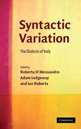 9780521517362-0521517362-Syntactic Variation: The Dialects of Italy