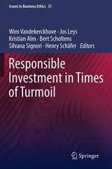 9789400740709-9400740700-Responsible Investment in Times of Turmoil (Issues in Business Ethics, 31)