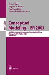 9783540202998-3540202994-Conceptual Modeling -- ER 2003: 22nd International Conference on Conceptual Modeling, Chicago, IL, USA, October 13-16, 2003, Proceedings (Lecture Notes in Computer Science, 2813)