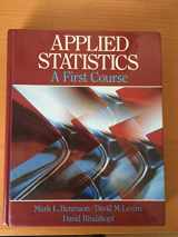 9780130414762-013041476X-Applied Statistics: A First Course