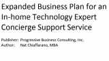9781628674026-1628674024-Expanded Business Plan for an In-home Technology Expert Concierge Support Service