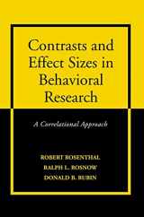 9780521652582-0521652588-Contrasts and Effect Sizes in Behavioral Research: A Correlational Approach