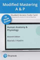 9780136781059-0136781055-Human Anatomy & Physiology -- Modified Mastering A&P with Pearson eText Access Code