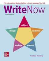 9781260571240-1260571246-Write Now, Third Edition (3rd Edition) Karin L. Russell (International Edition)