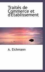 9780559445989-0559445989-Traites De Commerce Et D'etablissement (French Edition)