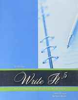 9781524950972-1524950971-Write It .5: A Process Approach to College Essays, with Readings