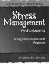 9780878226467-087822646X-Stress Management for Adolescents: A Cognitive-Behavioral Program (Set of 5 Student Manuals)