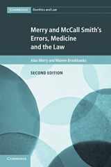 9781316632253-1316632253-Merry and McCall Smith's Errors, Medicine and the Law (Cambridge Bioethics and Law, Series Number 38)