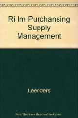 9780256246285-0256246289-Instructor's Manual to Accompany Purchasing & Supply Management
