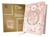 9780310460183-0310460182-The Jesus Bible Artist Edition, ESV, Leathersoft, Peach Floral