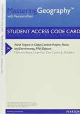 9780321860439-0321860438-Mastering Geography with Pearson eText -- Valuepack Access Card -- for World Regions in Global Context: Peoples, Places, and Environments