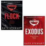 9789124237837-9124237833-The Ravenhood Series 2 Books Collection Set By Kate Stewart (Exodus, Flock)