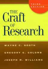 9780226065656-0226065650-The Craft of Research, Third Edition (Chicago Guides to Writing, Editing, and Publishing)