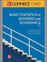 9781264086856-1264086857-Connect Access Card for Basic Statistics for Business and Economics 10th