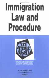 9780314154163-0314154167-Immigration Law and Procedure in a Nutshell (Nutshell Series)