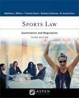 9781543810820-1543810829-Sports Law: Governance and Regulation (Aspen Paralegal Series)