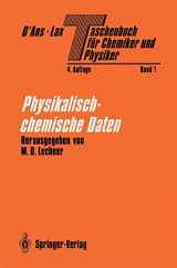 9783540528951-3540528954-Taschenbuch für Chemiker und Physiker: Band I Physikalisch-chemische Daten (German Edition)