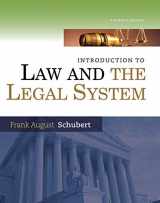 9780357671207-0357671201-Introduction to Law and the Legal System