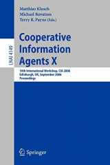 9783540385691-354038569X-Cooperative Information Agents X: 10th International Workshop, CIA 2006, Edinburgh, UK, September 11-13, 2006, Proceedings (Lecture Notes in Computer Science, 4149)