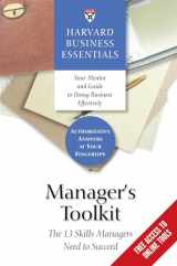 9781591392897-1591392896-Manager's Toolkit: The 13 Skills Managers Need to Succeed (Harvard Business Essentials)