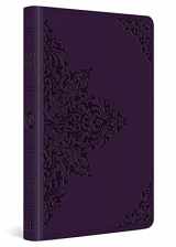 9781433566844-1433566842-ESV Large Print Value Thinline Bible (TruTone, Lavender, Filigree Design)