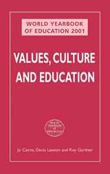 9780749434724-0749434724-World Yearbook of Education 2001: Values, Culture and Education