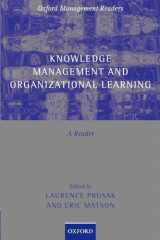 9780199291809-0199291802-Knowledge Management and Organizational Learning: A Reader (Oxford Management Readers)