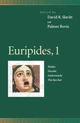 9780812216264-0812216261-Euripides, 1: Medea, Hecuba, Andromache, the Bacchae (Penn Greek Drama Series)