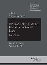 9781636598994-1636598994-Cases and Materials on Environmental Law, 10th, 2022 Supplement (American Casebook Series)