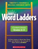 9781338627435-1338627430-Daily Word Ladders Content Areas, Grades 2-3