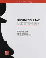 9781264228423-1264228422-Business Law and Strategy Instructor Edition
