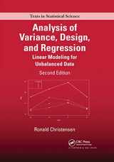 9780367737405-036773740X-Analysis of Variance, Design, and Regression: Linear Modeling for Unbalanced Data, Second Edition (Chapman & Hall/CRC Texts in Statistical Science)